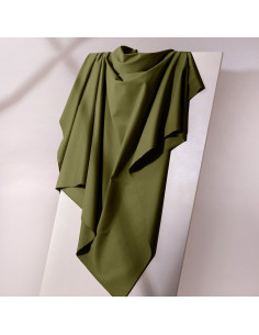 Tessuto gabardine di cotone light Ivy Green - Atelier Brunette