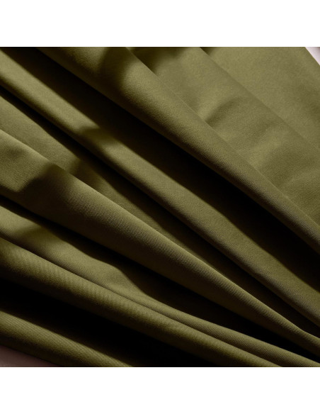 Tessuto gabardine di cotone light Ivy Green - Atelier Brunette