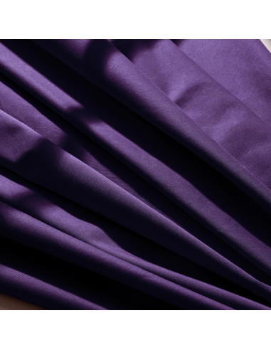 Tessuto gabardine di cotone light Majestic Purple - Atelier Brunette