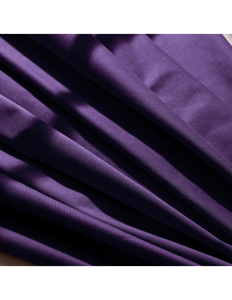Tessuto gabardine di cotone light Majestic Purple - Atelier Brunette