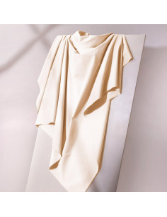 Tessuto gabardine di cotone light Off White - Atelier Brunette