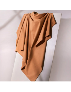 Tessuto gabardine di cotone light Pecan Pie - Atelier Brunette