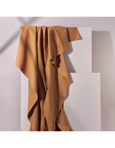Tessuto gabardine di cotone Pecan Pie - Atelier Brunette