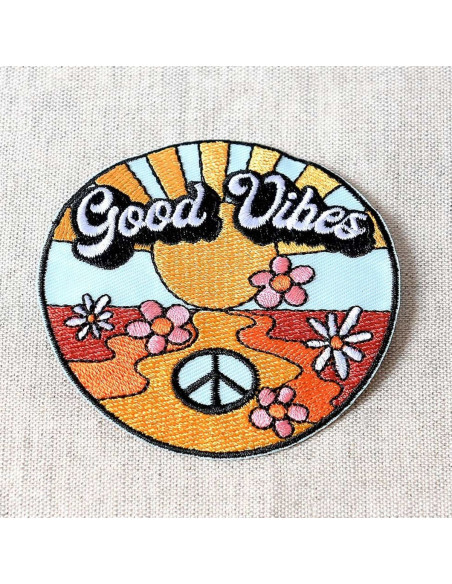 Toppa termoadesiva Seventies - Good Vibes