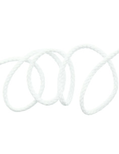 Corda felpa semplice - Bianco