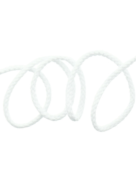Corda felpa semplice - Bianco