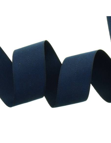 Galon a chevron idrorepellente - Blu marino