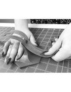 Infila cursori per chiusura lampo Zipper Jig The Gypsy Quilter 2
