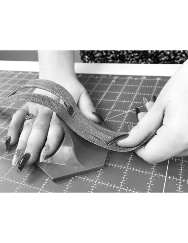 Infila cursori per chiusura lampo Zipper Jig The Gypsy Quilter