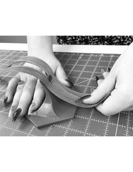 Infila cursori per chiusura lampo Zipper Jig The Gypsy Quilter
