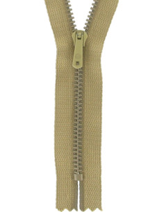 Cerniera pantaloni - Beige medio