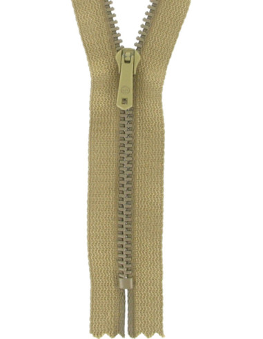 Cerniera pantaloni - Beige medio
