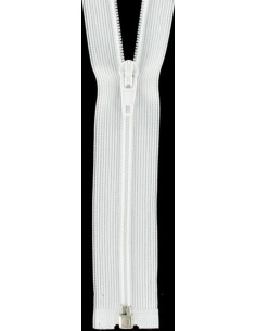 Chiusura separabile in nylon super fine - Bianco