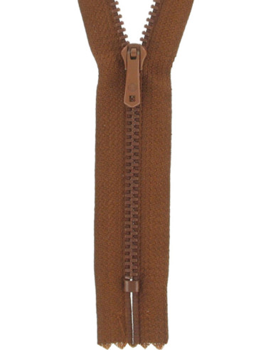 Cerniera pantalone - Marrone medio