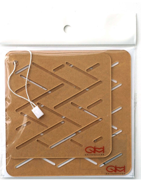 Set di 2 modelli per stencil sashiko - Higaki