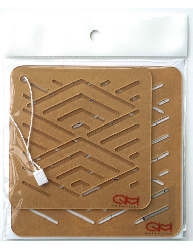 Set di 2 modelli per stencil sashiko - Hishi-Seikaiha