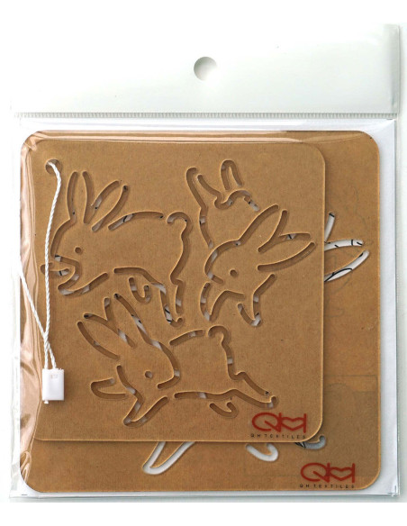 Set di 2 modelli per stencil sashiko - Usagi