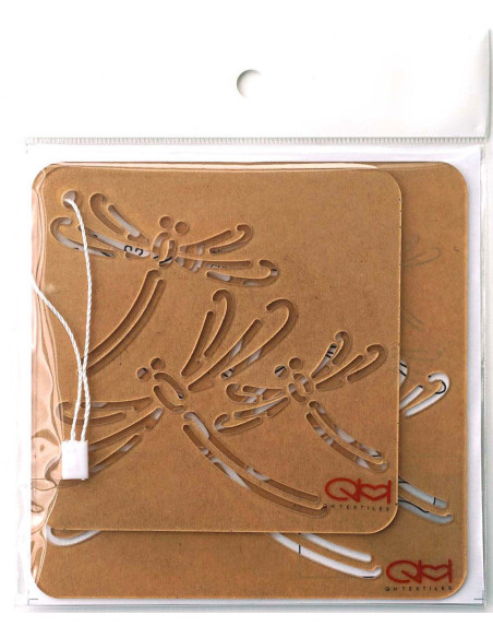 Set di 2 modelli per stencil sashiko - Tonbo