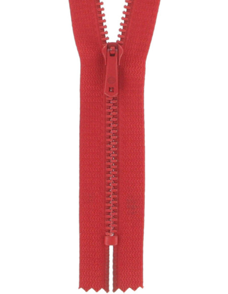 Cerniera pantalone - Rosso sangue