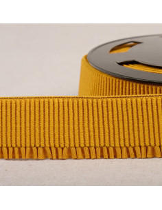 Elastico a coste per gonna - Senape