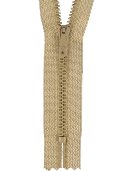 Cerniera pantaloni - Beige antilope
