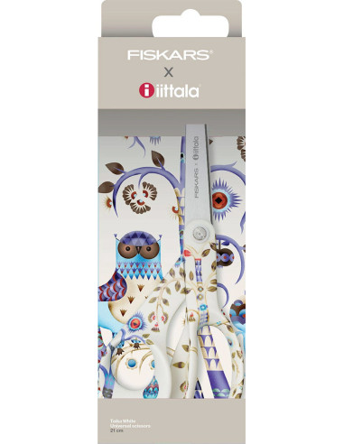 Forbici Fiskars X Iittala Taika bianco 21 cm
