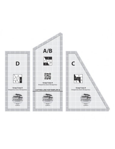 Set di regole Non-Slip Scrap Crazy Creative Grids