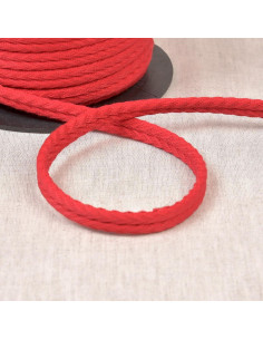 Cordone doppio profilo a chevron - Rosso