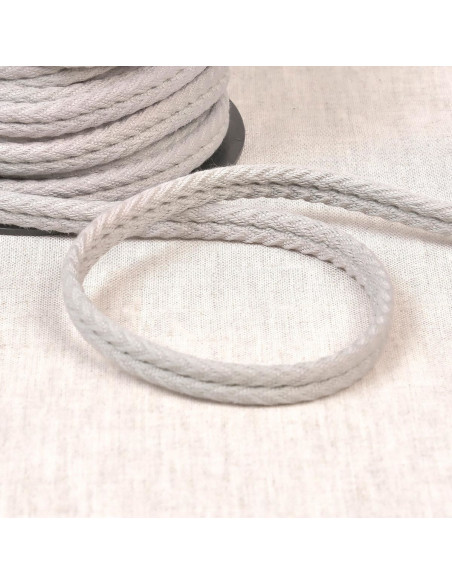Cordone doppio profilo a chevron - Grigio chiaro