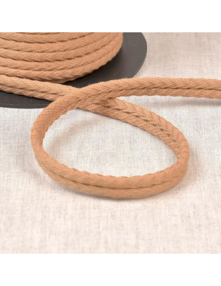 Cordone doppio profilo a spina di pesce - Beige scuro