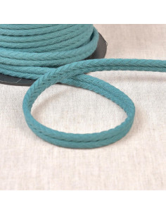 Cordone doppio profilo a chevron - Blu petrolio