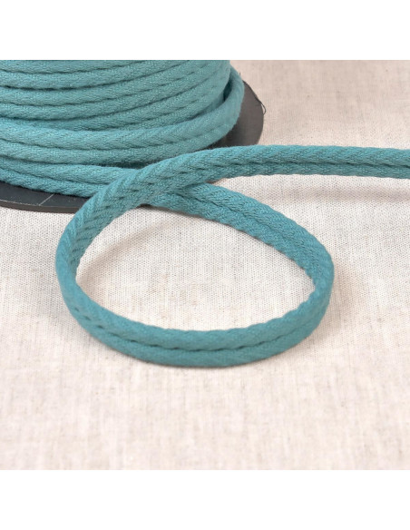 Cordone doppio profilo a chevron - Blu petrolio
