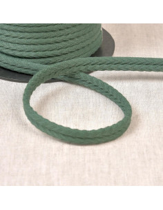 Cordone doppio profilo a chevron - Verde bottiglia