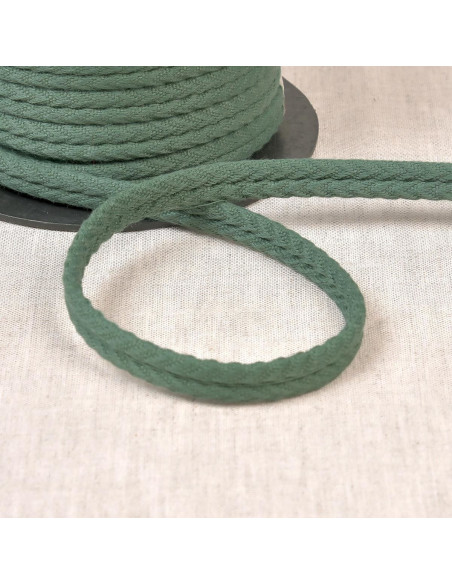 Cordone doppio profilo a chevron - Verde bottiglia