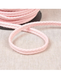 Cordone doppio profilo a chevron - Rosa chiaro