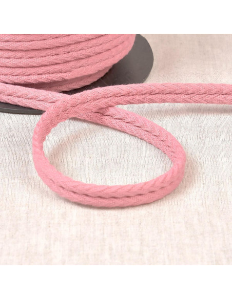 Cordone doppio profilo a chevron - Rosa antico