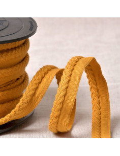 Cordoncino con profilo a chevron - Senape