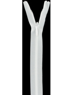 Cerniera invisibile - Bianco