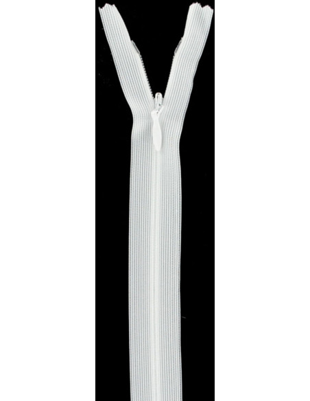 Cerniera invisibile - Bianco