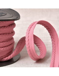 Cordoncino a spina di pesce - Rosa antico