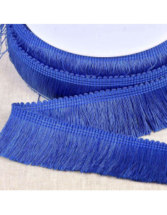 Frangia spessa 45 mm - Blu reale