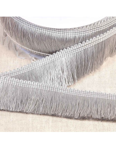 Frangia spessa 45 mm - Grigio chiaro