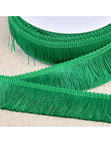 Frangia spessa 45 mm - Verde brillante