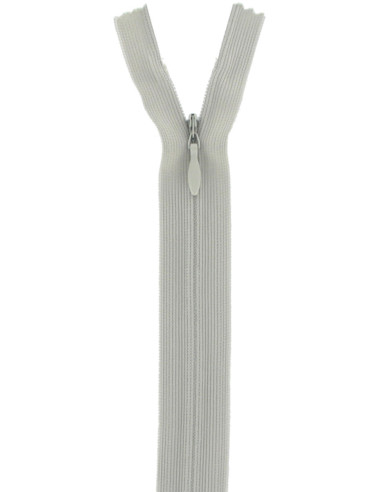 Cerniera invisibile - Grigio chiaro