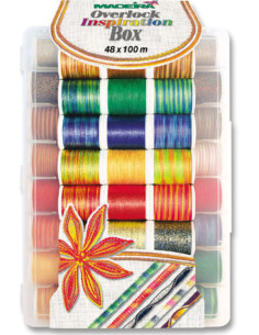 Valigia di fili da ricamo Deluxe Overlock Inspiration Madeira
