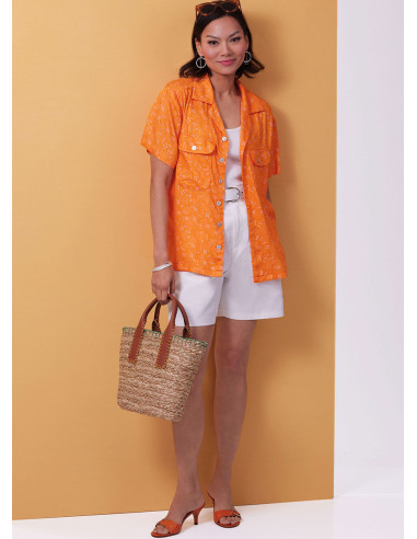 Modello di camicia - Butterick 6984