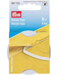 Nastro adesivo solubile biadesivo Prym - 6 mm x 9 metri