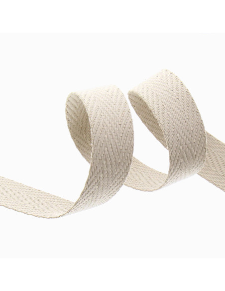 Tracolla a spina di pesce - Beige