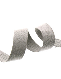 Tracolla a spina di pesce - Grigio