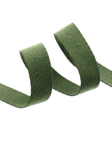 Tracolla a spina di pesce - Verde